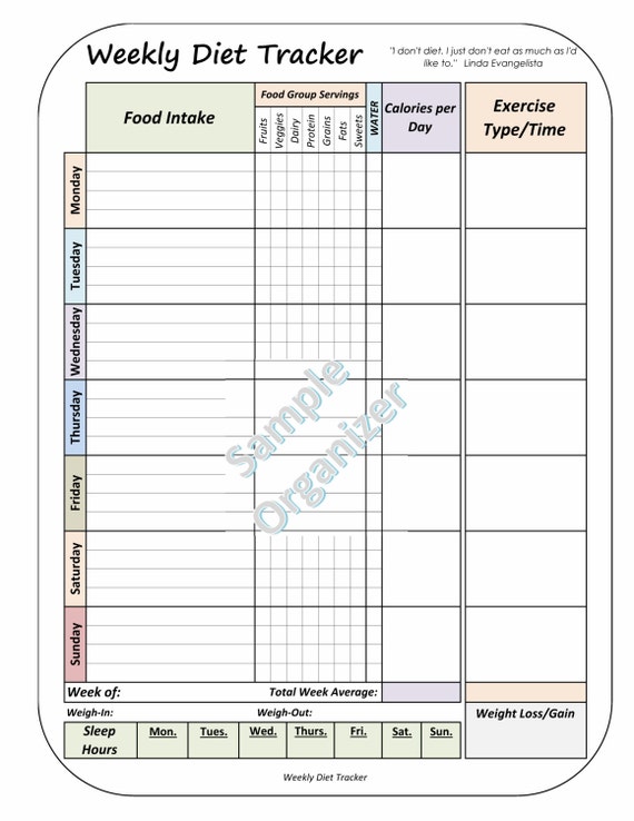 group weight tracker