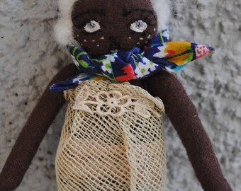 Art Doll / Brooch / Ornament / OOAK Deer Doll