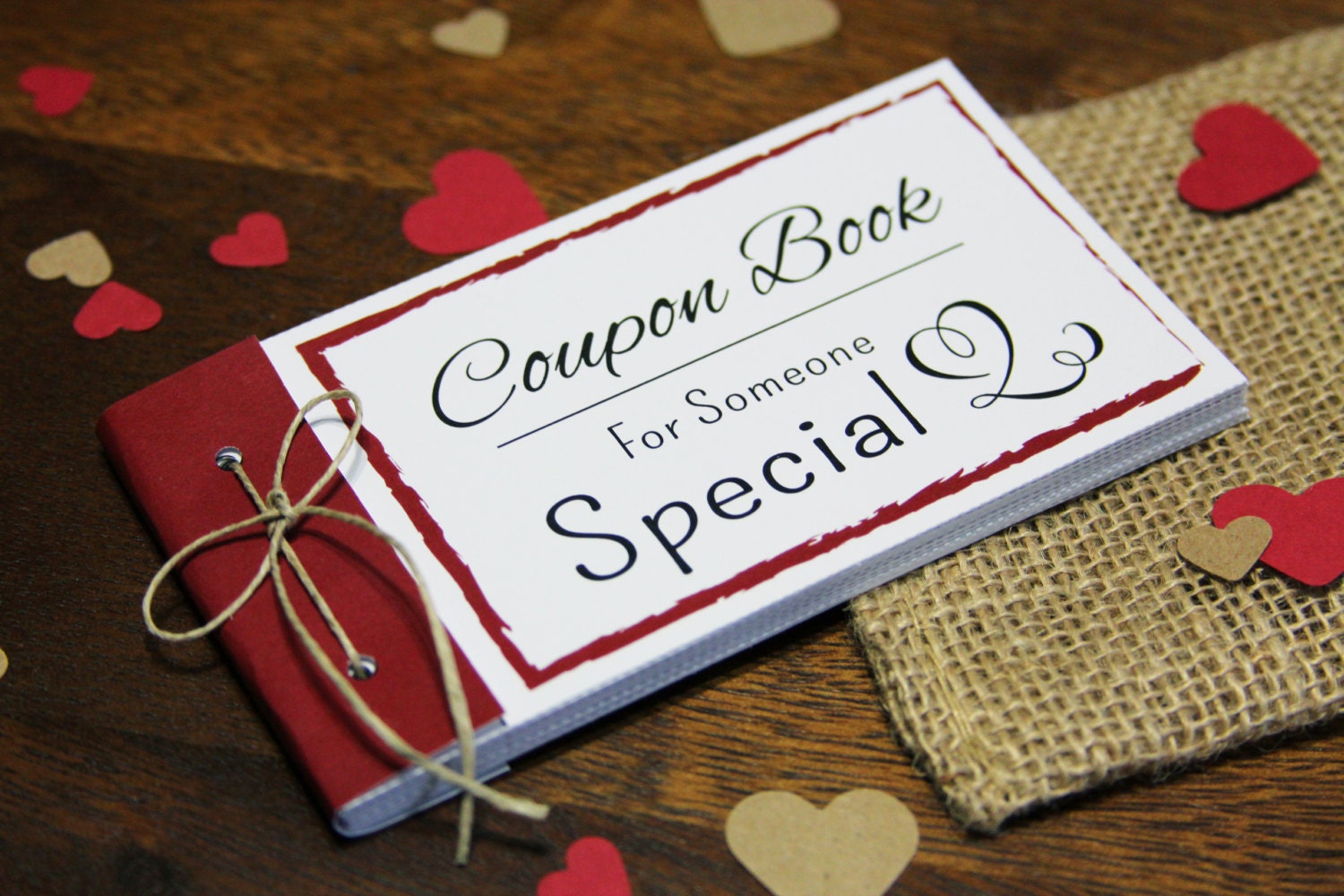 Coupon Book Printable Gift Idea Instant Download DIY PDF