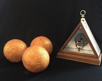 Snitch Bath Bomb with Ring inside!