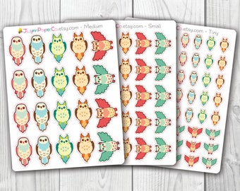 Owl Stickers AV003
