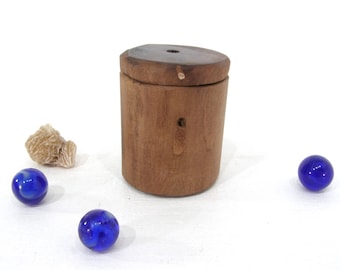 Black Walnut Heartwood Box, presentation box, proposal box, engagement ring box, guitar pick holder, wooden box, Valentines Gift