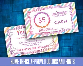 LLR Cash Cards, Free Fast Personalization, LLR Cash Money, Instant Download, LLR Bucks, Ho Office Approved Colors & Fonts