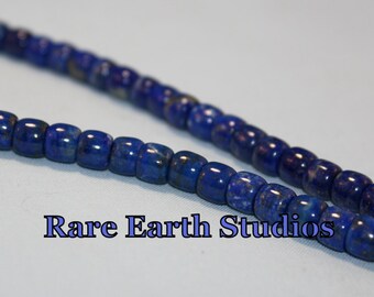 Lapis Lazuli Beads 6x7mm+/- Barrel 60216031
