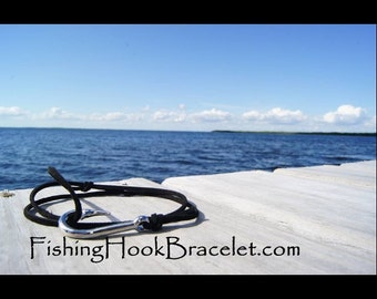 Fishing hook bracelet