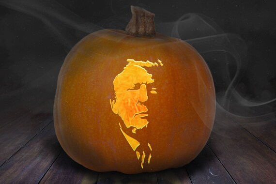 Donald Trump Pumpkin Carving Stencil Printable donald-trump-pumpkin-carving-stencil-printable