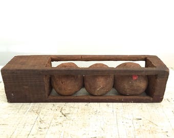 Antique Folk art wooden Hand Carved object