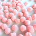 Baby Pink yarn Pom Poms 1 inch, decorative ball, jewelry making, pompom garland, nursery decor, pompon ball, party decor, boho decor