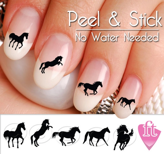 Horse Nail Art Decals Western Horse Nail Art Decal Sticker Like this item? - Horse Nail Art Decals Western Horse Nail Art Decal Sticker
