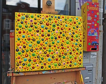 abstrakt art painting 20 x 16 x 1,5
