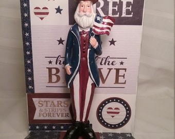 Uncle Sam Patriotic figurine