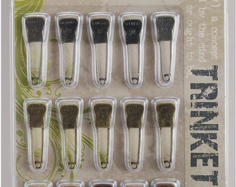 Tim Holtz Idea-Ology Trinket Pins.