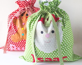 Personalised Santa Sacks Pattern