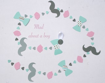 paper garland: Mad about a boy