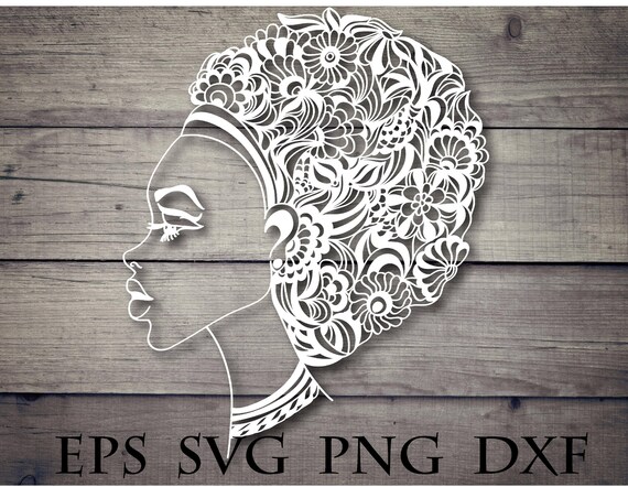 Download Zentangle woman svg / Woman mandala svg / woman zentangle svg