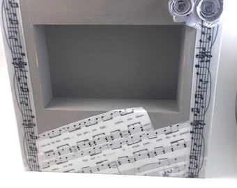 Valentine day gift-Gift for girlfriend- gift for boyfriend-Sheetmusic frame- valentine love song-I wanna be that song- gift for wife-