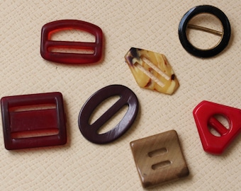 Small Buckles of Various Materials