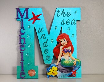 Custom Princess Letter, Ariel Letter, Moana Letter, The Little Mermaid, Disney Letters, Character Letters