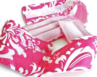 Therapy Back Heat Pack Cold Pack with Straps, Belted Lower Back Wrap for Microwave, Heating Pad, Rice Bag, Waist Heating Pad