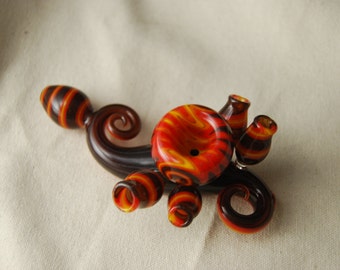 Fire Reef Heady Glass Relic Pipe