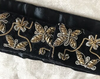 1930s Embellished Enbroidered Belt