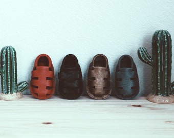 Leather Baby Shoes Soft Sole Baby Shoes Toddler Moccasins Toddler Shoes Greek Sandals Leather Sandals Baby Boy Shoes