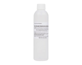 Bulk 60% Hyaluronic Acid Matrixyl 3000 Vitamin C Serum 8 oz