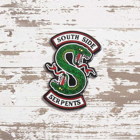 South Side Serpents Enamel Pin Riverdale Badge