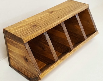 Wood storage bin