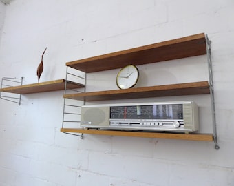 String Wall unit Nisse Strinning Shelf 60s 60 shelf system mid century modern