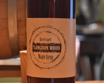 Barrel Aged Maple Syrup