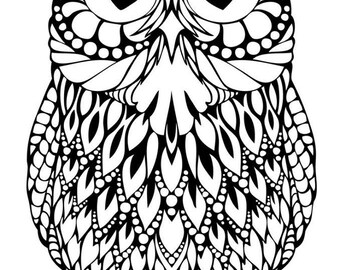 Free Free 143 Cricut Owl Mandala Svg SVG PNG EPS DXF File