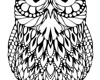 Free Free 252 Cricut Owl Mandala Svg SVG PNG EPS DXF File