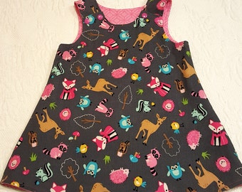 Baby Girl's Corduroy Jumper Dress Size 12 months