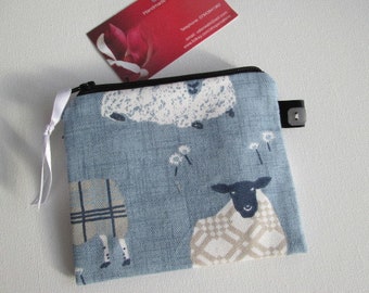 Blue Sheep Credit Card/Coin Purse