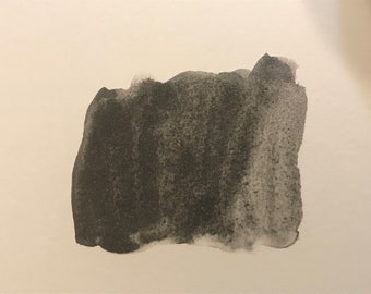 Handmade Watercolor paint -Starlight Black