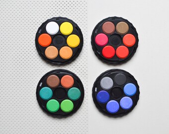 Watercolors Wheel Stack Set Watercolours stackable 4 tier set Koh-i-noor Watercolors Paint Box