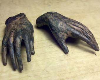 Bronze sculpture Small Hands