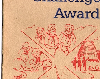 Scout Book Patrol Challenge Awards Little Scout Book no 28 1979