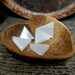 Selenite Triangle - Triangle Shaped Selenite Stone - Reiki - Metaphysical - (RK155B3)