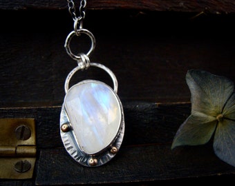 inner light ... moonstone pendant