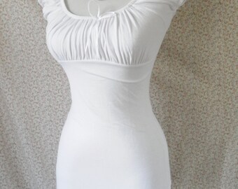 White peasant blouse -size XS