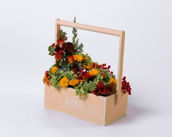 Flower|box Gift|box Baskets|bowls Basket|stand Gift|for|woman Housewarming|gift Home|gift|idea Wedding|decorations Flowers|home|decor
