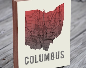 Columbus Ohio - Columbus Wall Art - Columbus Ohio Prints - Columbus Sign