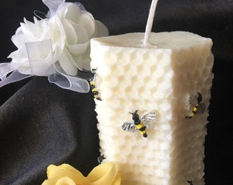 Handmade handpainted votive