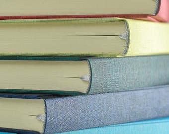 Notebook, bright blue "important and beautiful"