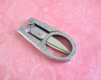 Pair of Vintage Decorative Folding Scissors