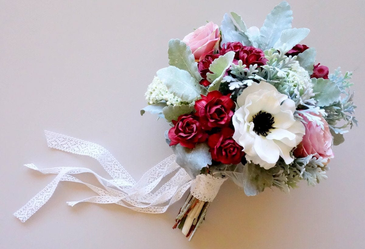 Bouquet sui toni Bordeaux 11