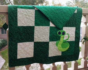 Harry Potter Slytherin Quilt
