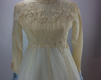 1960's Alfred Angelo by Edythe Vincent Wedding Dress